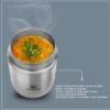 PE BIRDS Stainless Steel Double Wall Food Sambar Jar 250ml