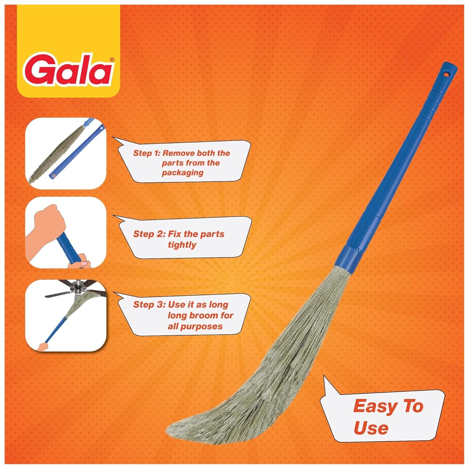 Gala No Dust Floor Broom XL