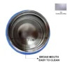 PE BIRDS Stainless Steel Double Wall Food Sambar Jar 250ml