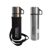 PE BIRDS Stainless Steel Cup Slim Thermos Flask